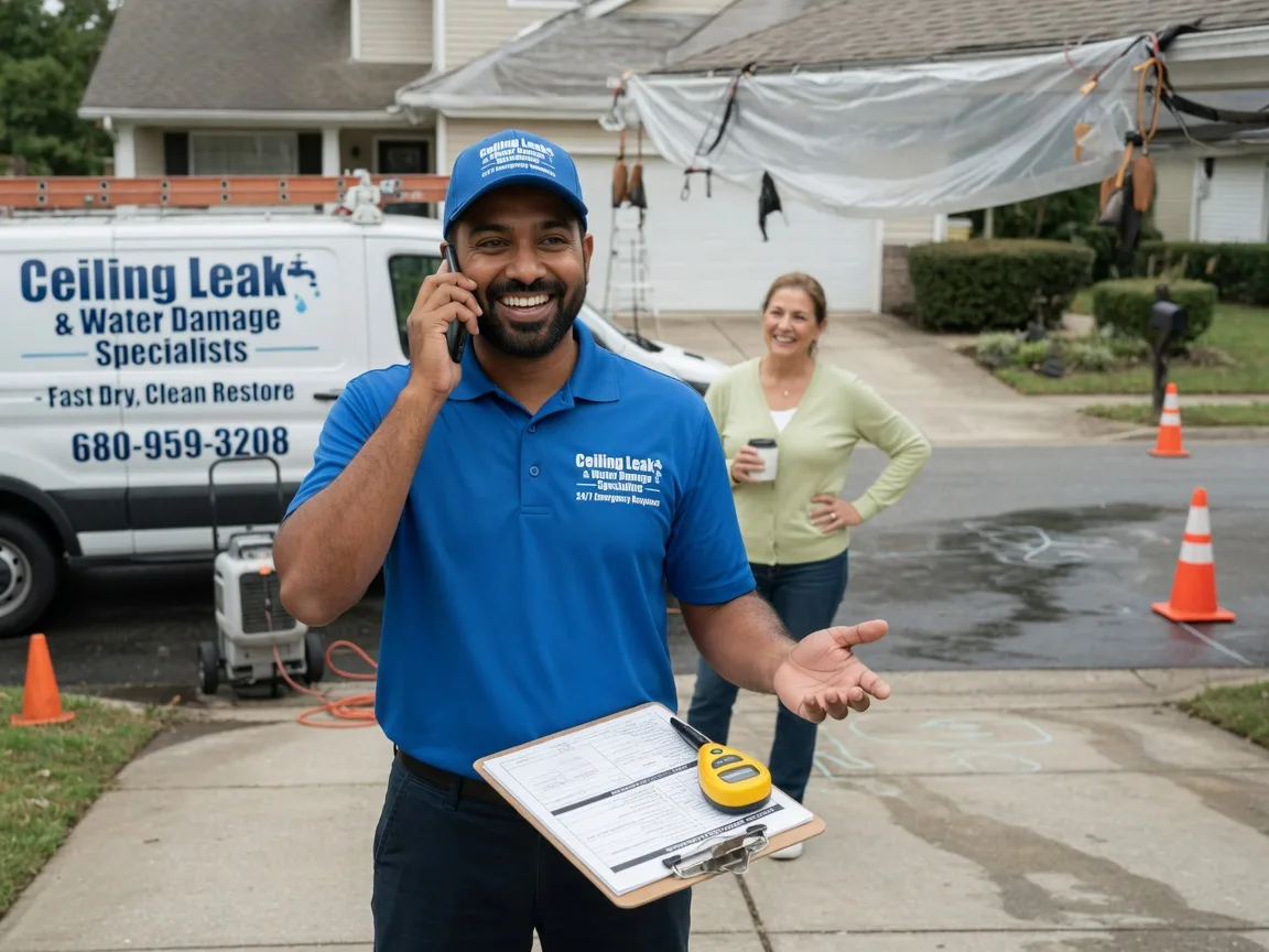 Ceiling Leak Cleanup Bancroft, NE FAQs